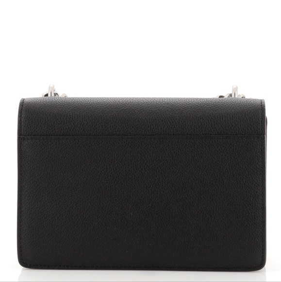 NWT!!! New! YSL Saint Laurent Sunset Medium YSL Crossbody Bag in Black Leather - Picture 7 of 16